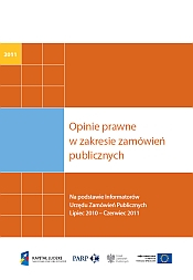 Opinie prawne w zakresie zamówień publicznych - 2011